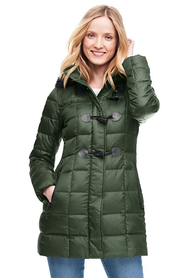 Women's Duffle Down Coat from Lands' End